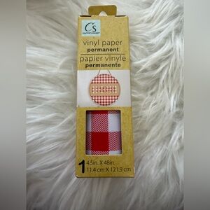 🧡10/$10 Red Vinyl paper